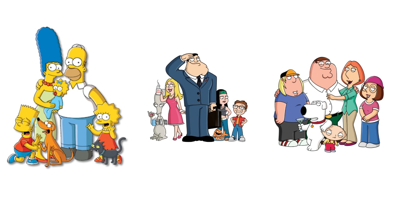 Family Guy VS The Simpsons VS American DadWho will win? Abzey's Pick