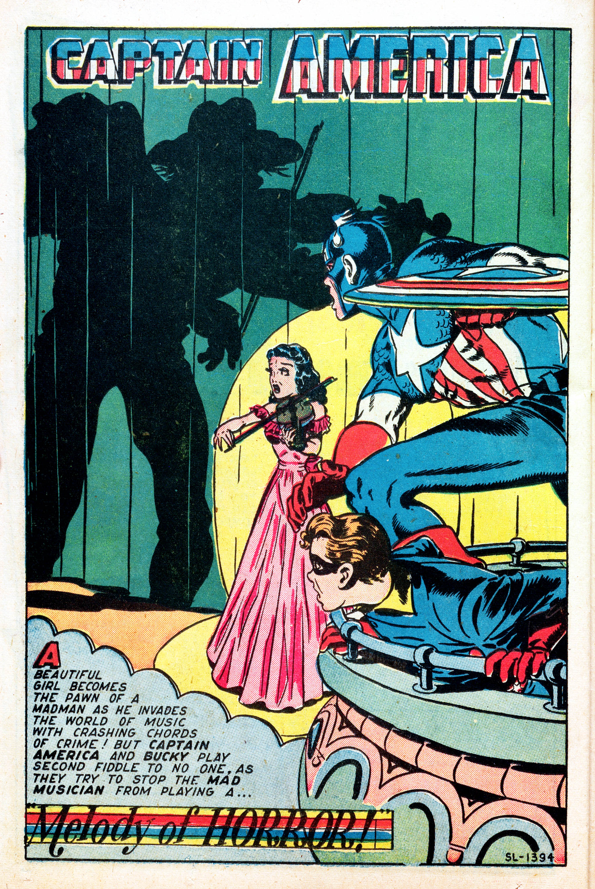 Read online Captain America Comics comic -  Issue #62 - 36