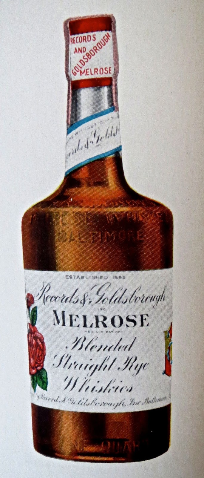 Those PrePro Whiskey Men! Harry Goldsborough’s Bloodlines Ran Maryland Rye