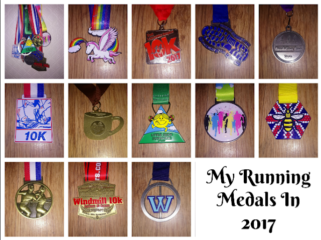 Fitbitches : My Running Medals in 2017