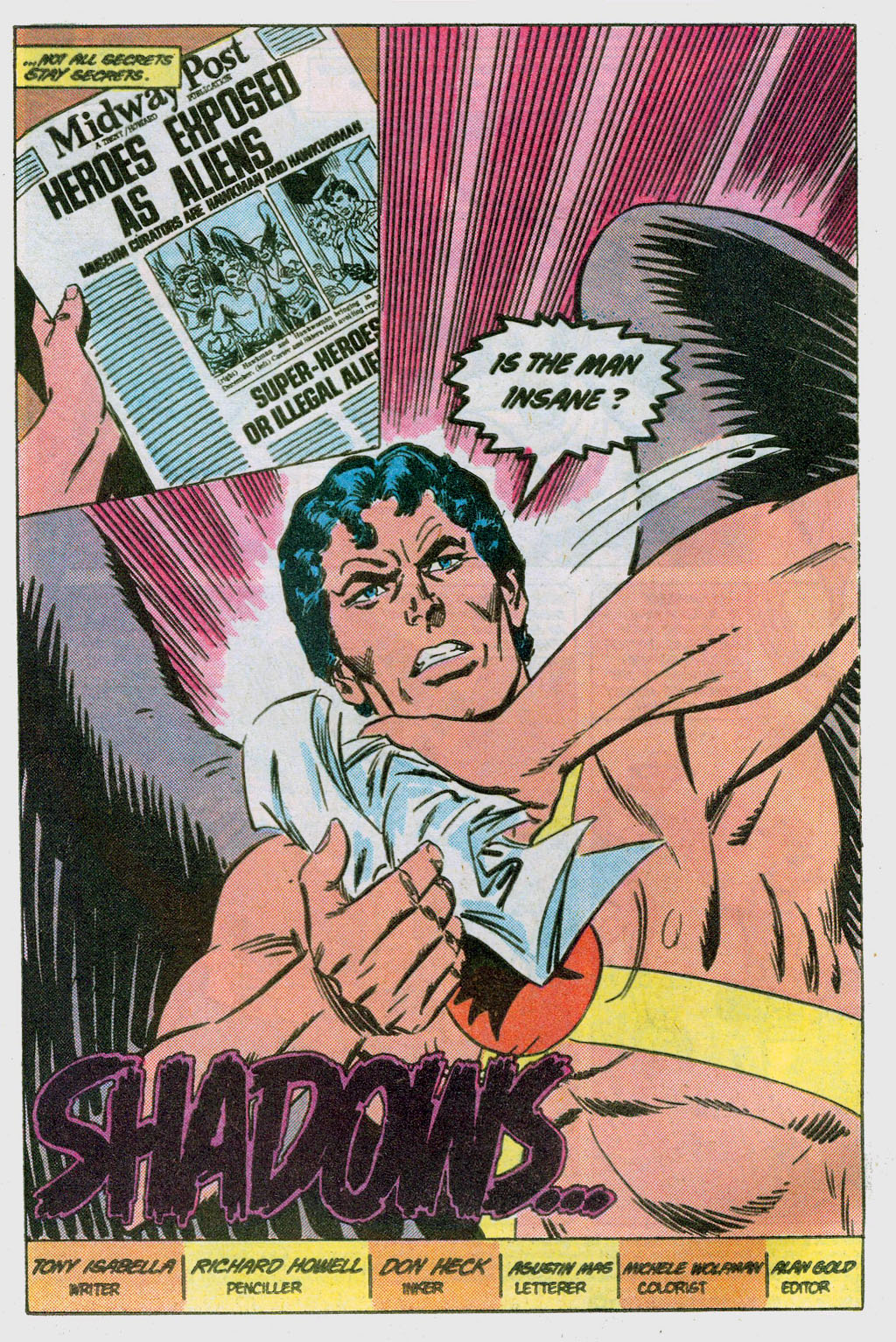 Read online Hawkman (1986) comic -  Issue #2 - 4