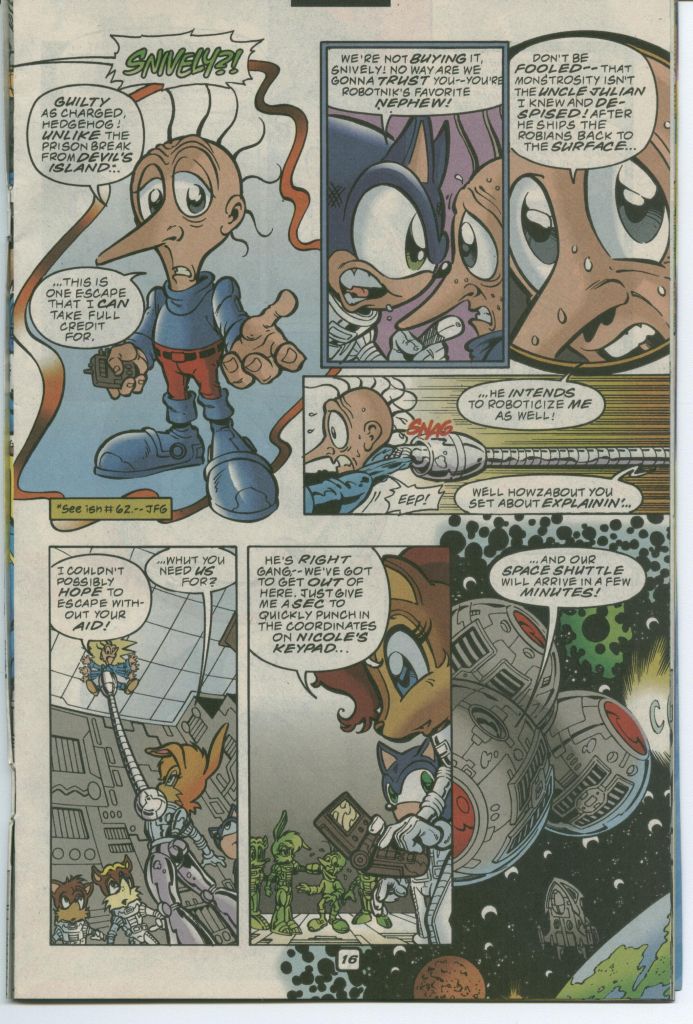 Read online Sonic The Hedgehog comic -  Issue #75 - 23