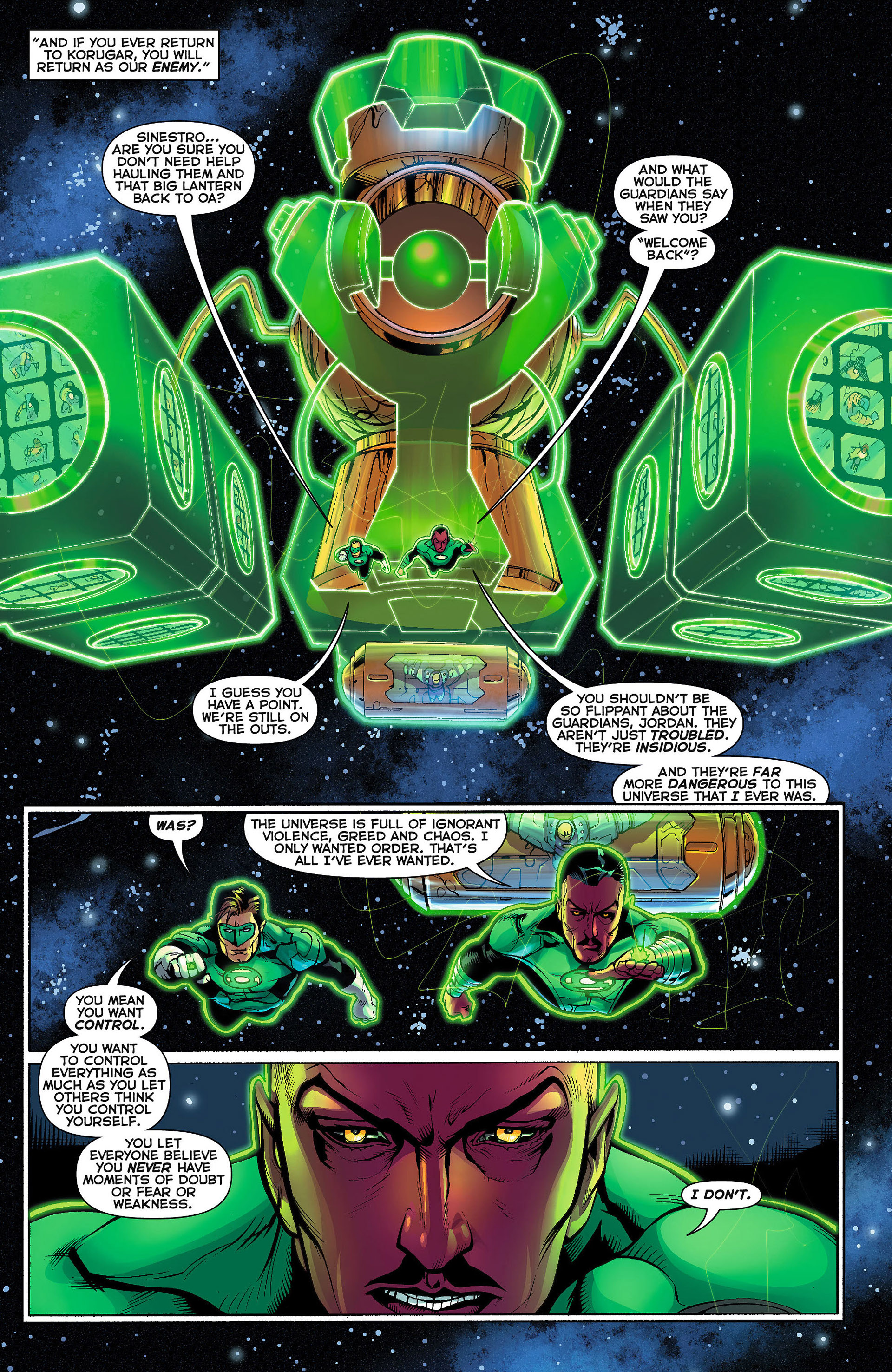 Read online Green Lantern (2011) comic -  Issue #5 - 18