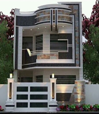 modern house front design ideas exterior wall decoration trends 2020
