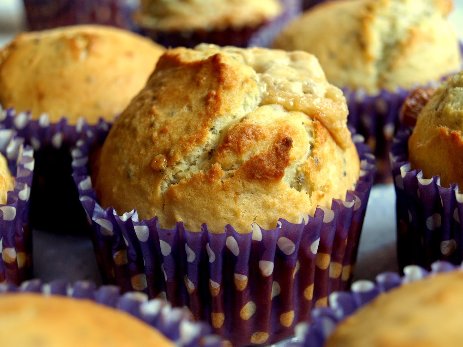 Nieziemskie muffinki z chałwą