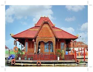 40+ Gambar Rumah Adat Rakit Limas Gif