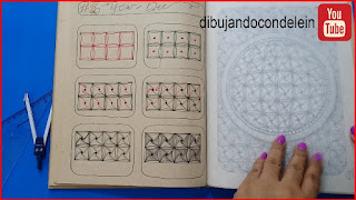 division de una recta, geometría , dibujo para principiantes, delein padilla dibujando con delein, clases gratis de dibujo, como dibujar, ideas para dibujo, dibujo facil, dibujo para principiantes, dibujo paso a paso, diy, tutorial de dibujo, mandala, zentangle  