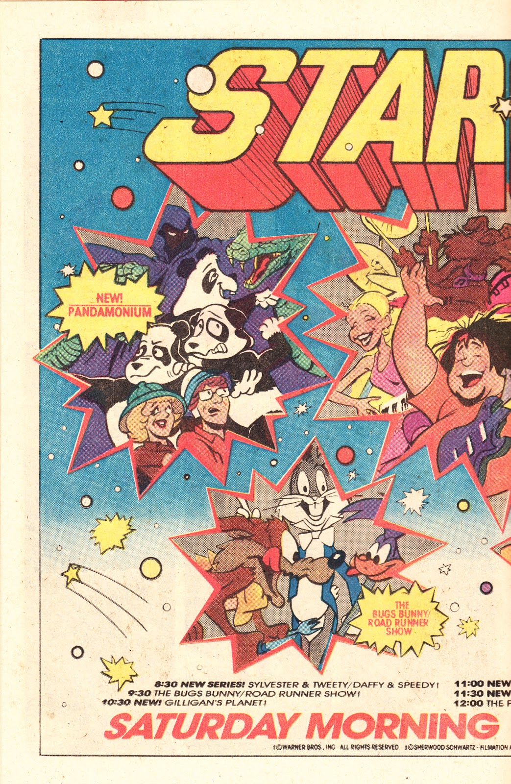 STARLOGGED - GEEK MEDIA AGAIN: 1982: CBS STARCADE: SATURDAY MORNING ...