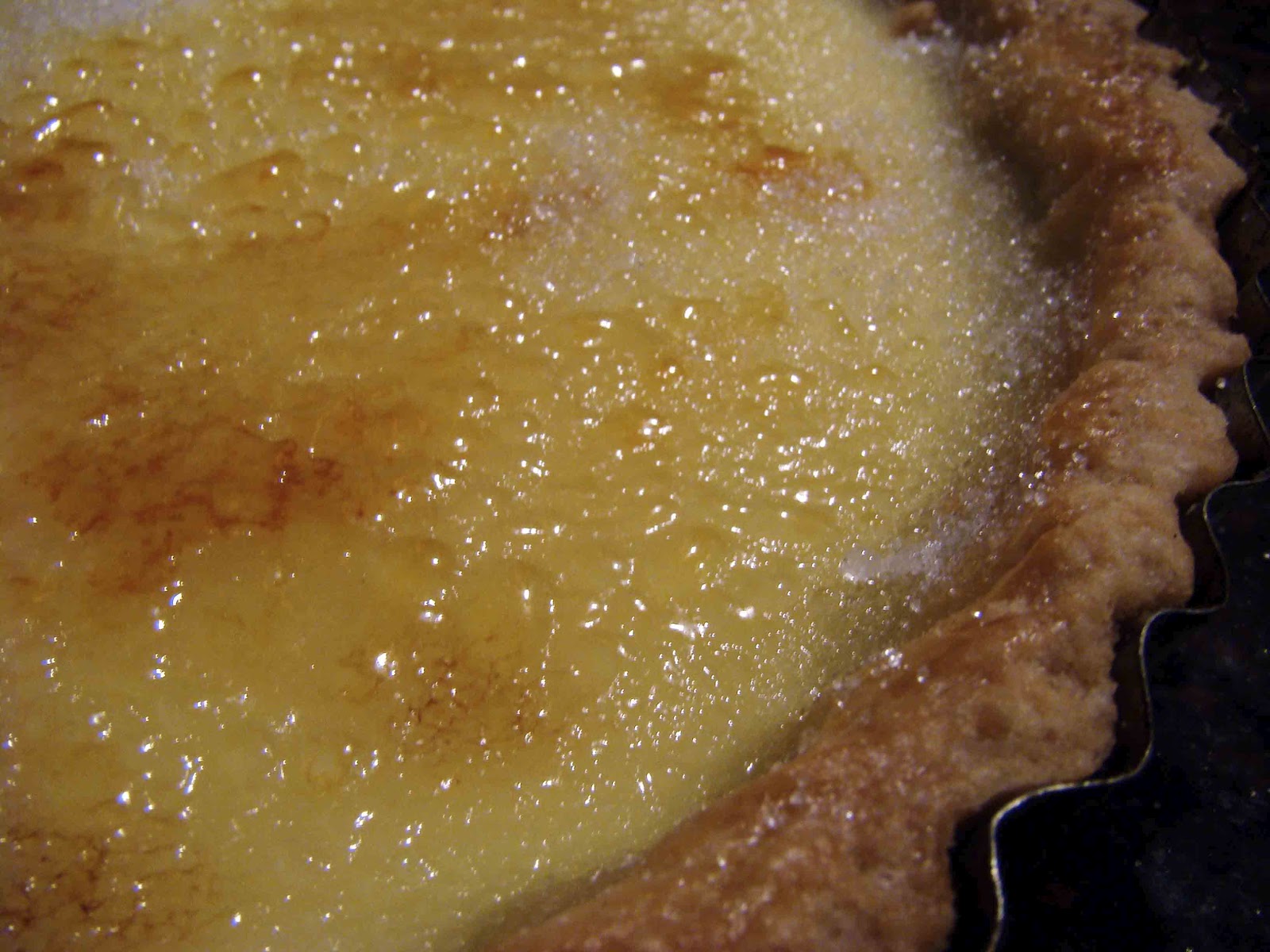 Philosophy of Flavour ...: Creme brulee tart