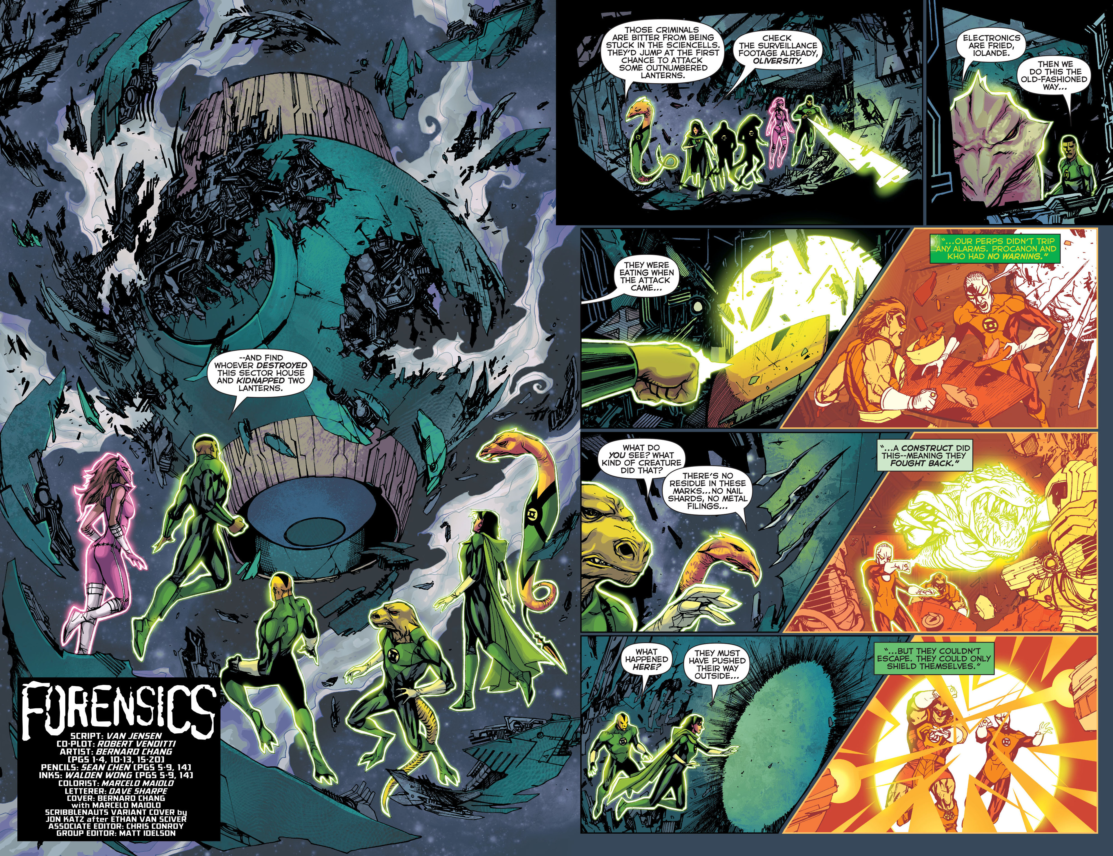 Read online Green Lantern Corps (2011) comic -  Issue #27 - 3