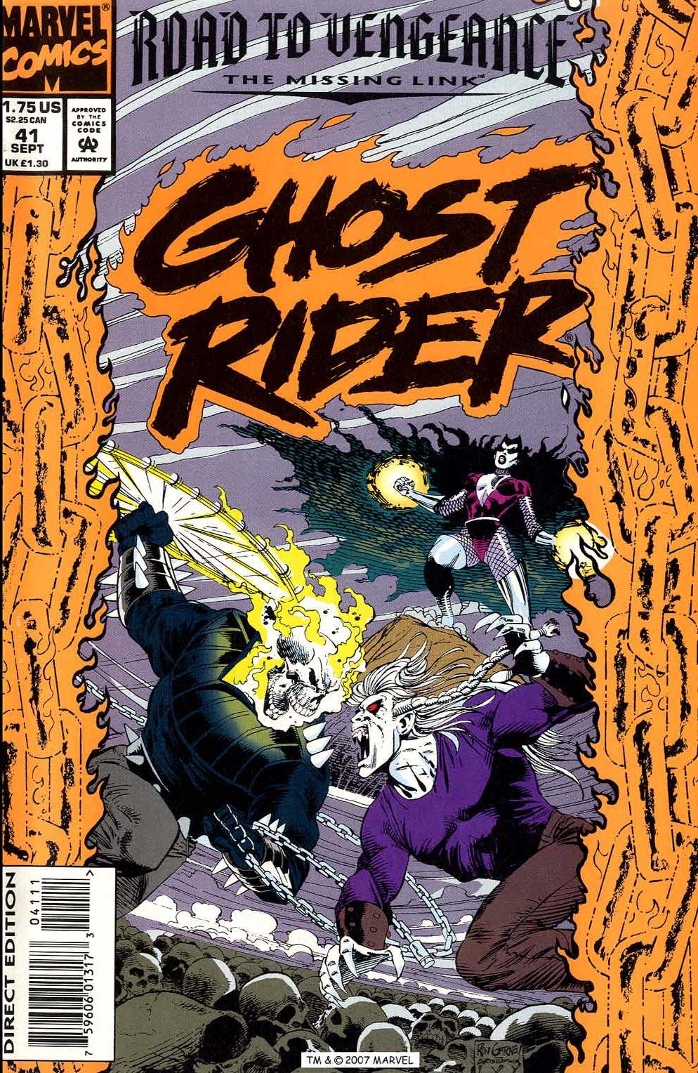 Read online Ghost Rider (1990) comic -  Issue #41 - 1