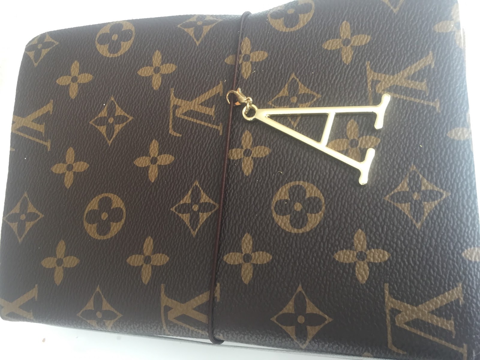 The Simple Craft Diaries: DIY Up-cycled Travelers Louis Vuitton Notebook