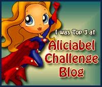 I made top 3 at AliciaBel Challenges