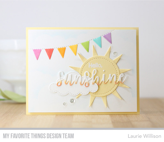 Handmade card by Laurie Willison featuring products from My Favorite Things #mftstamps