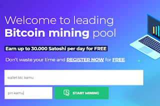 cara mining bitcoin gratis