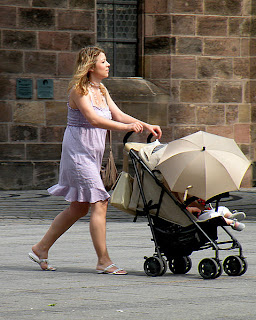 wandelen met kinderwagen