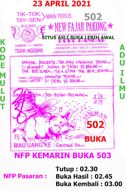 Prediksi Syair Hongkong 23 April 2021 Togel Hk Pangkalantoto