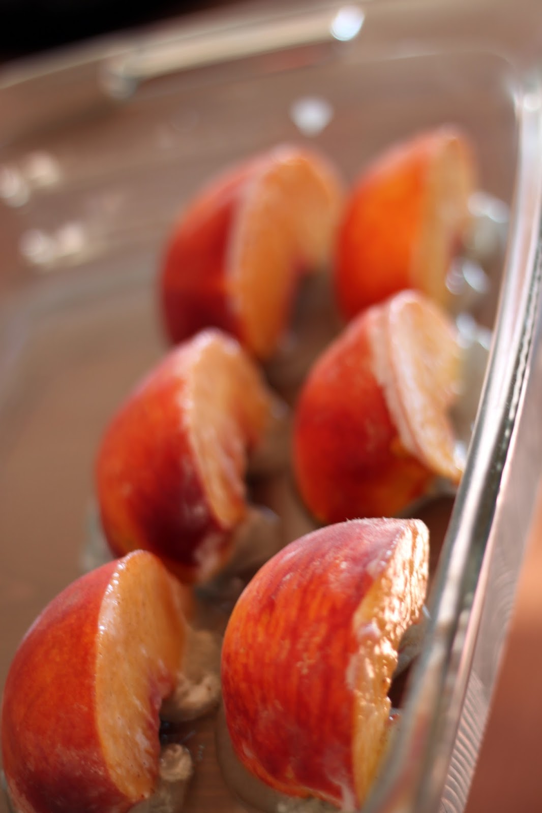 Tasty Grilled Peaches & Oatmeal