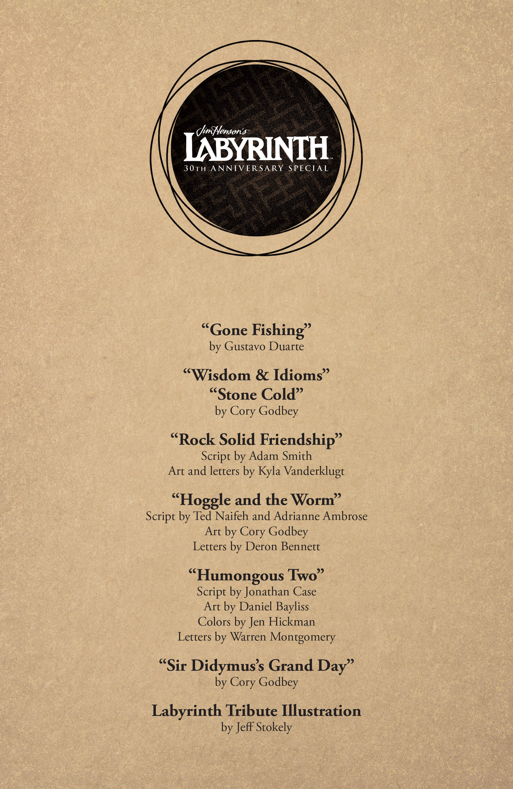 Read online Labyrinth 30th Anniversary Special comic -  Issue # Full - 3