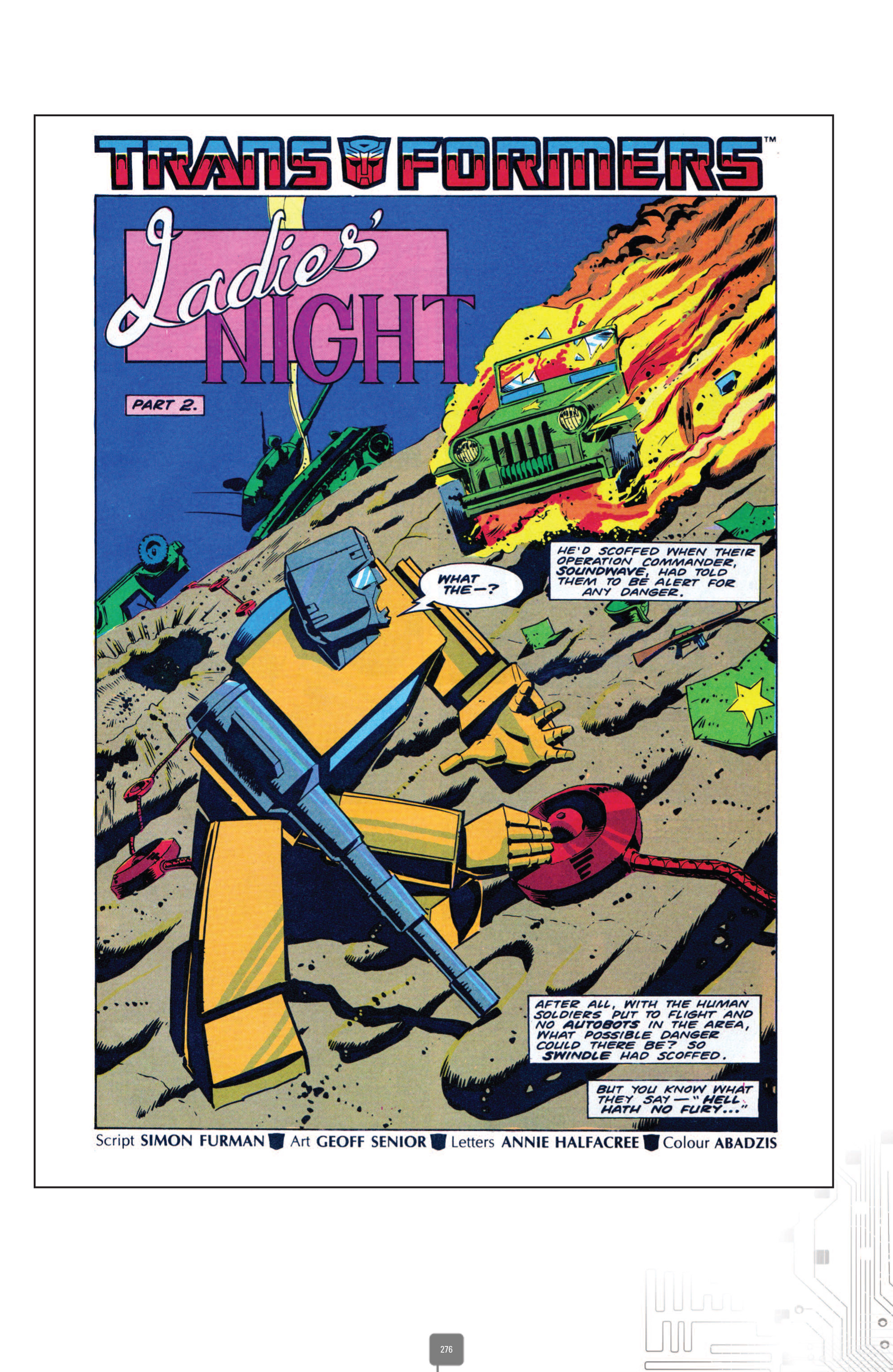 Read online The Transformers Classics UK comic -  Issue # TPB 4 - 276