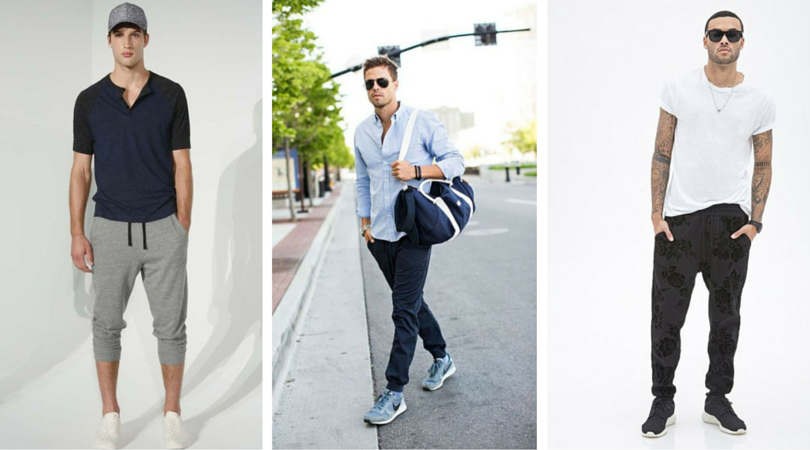 calça moletom com camisa social