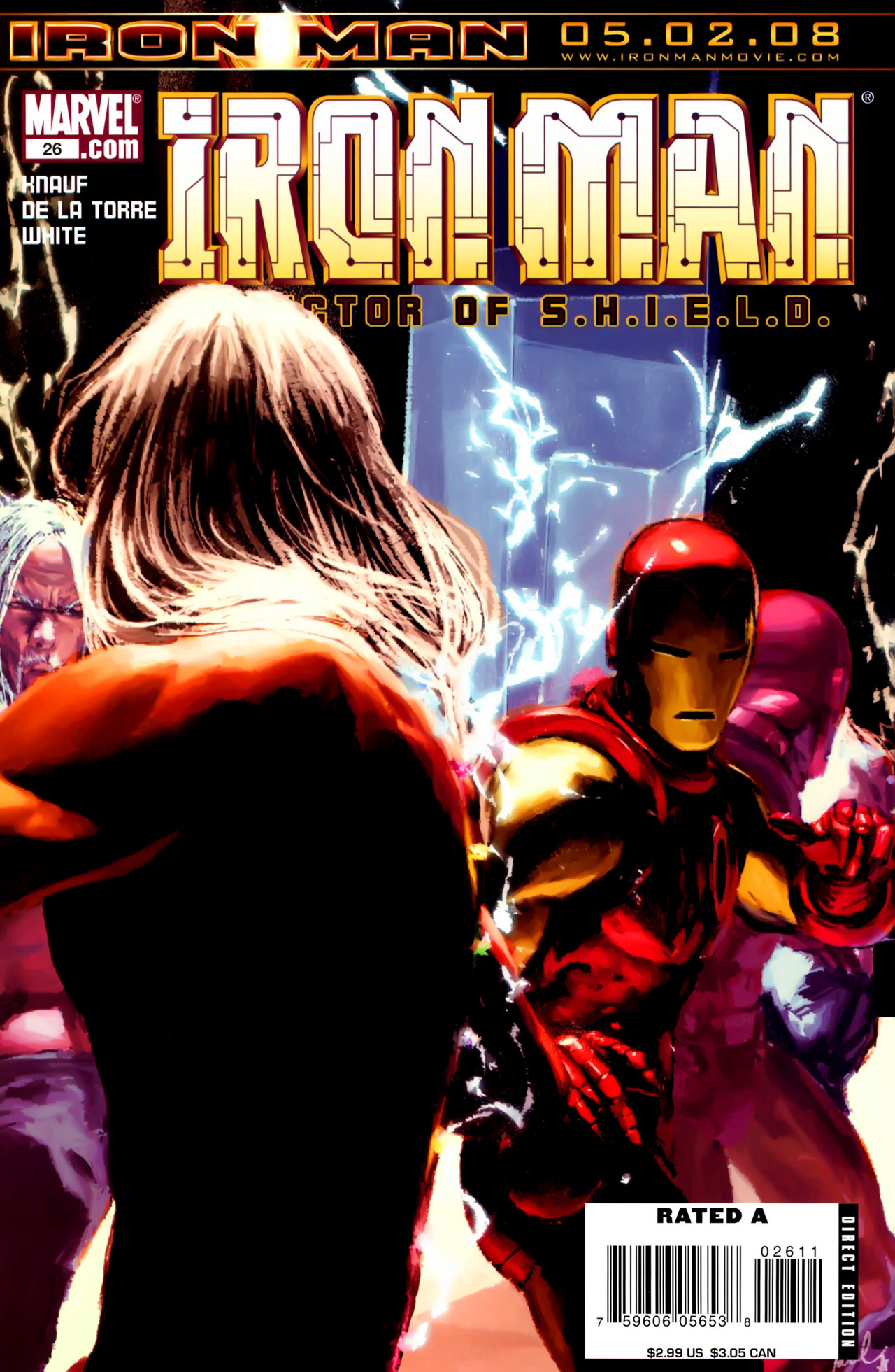 Read online Iron Man (2005) comic -  Issue #26 - 1