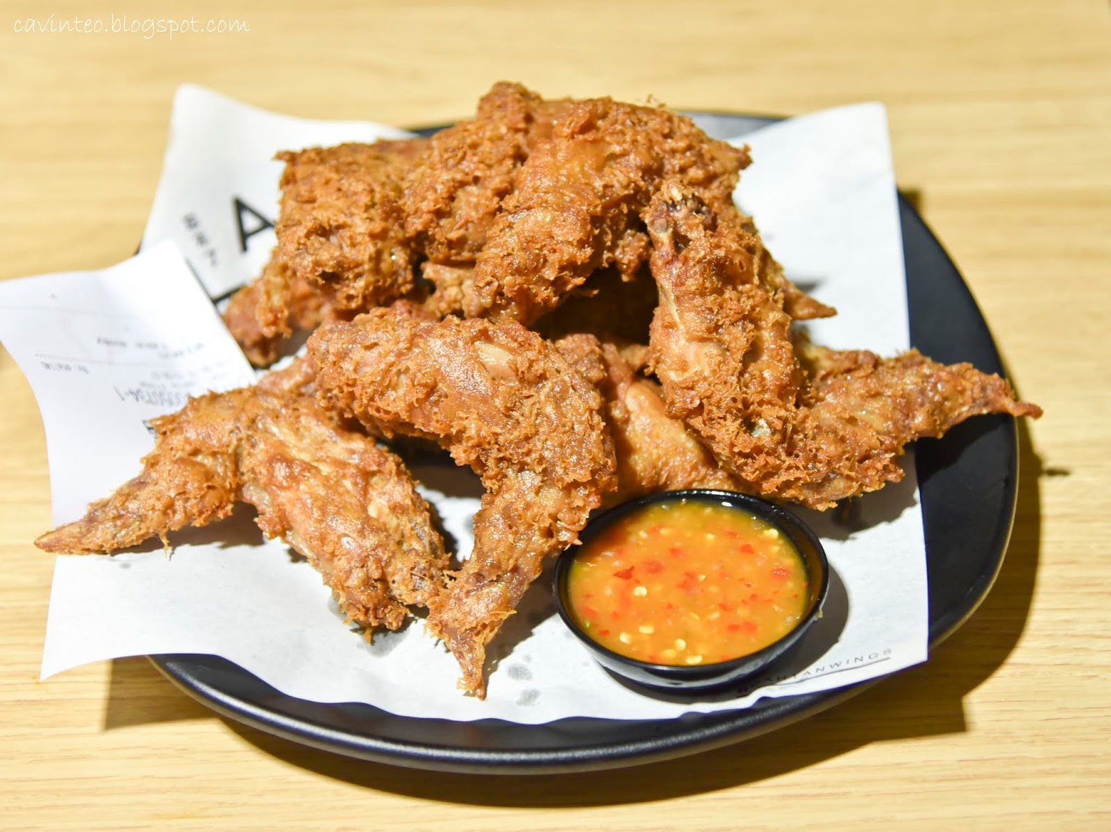 Entree Kibbles Ah Tan Crispy Har Cheong Gai Shrimp Paste Chicken Wings Yishun Park Hawker Centre Singapore Harcheongai Yishunparkhawkercentre