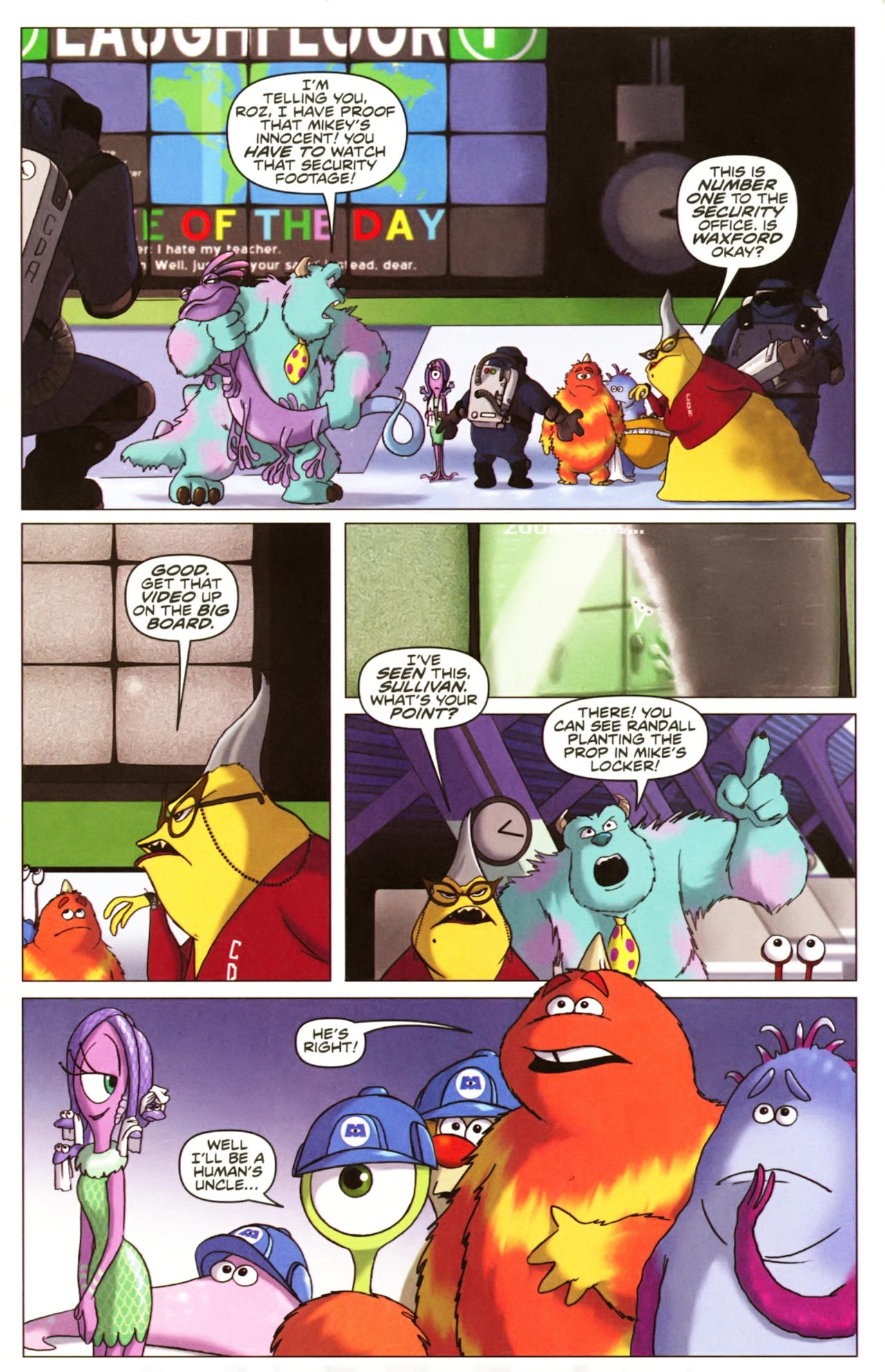 Read online Monsters, Inc: Laugh Factory comic -  Issue #1 - 23