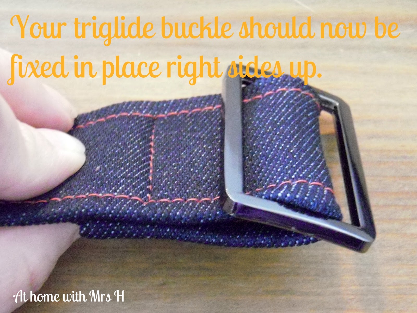 Mrs H - the blog: How to make an adjustable bag strap