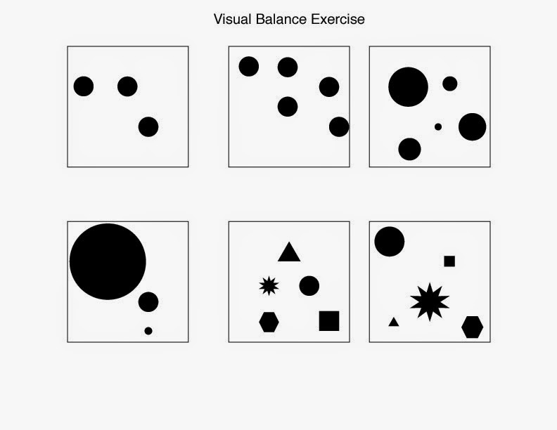 Design 1 Morgan woltman: visual balance design 1