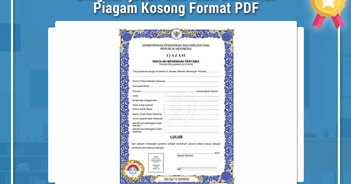 Ijazah Sma Kosong Pdf