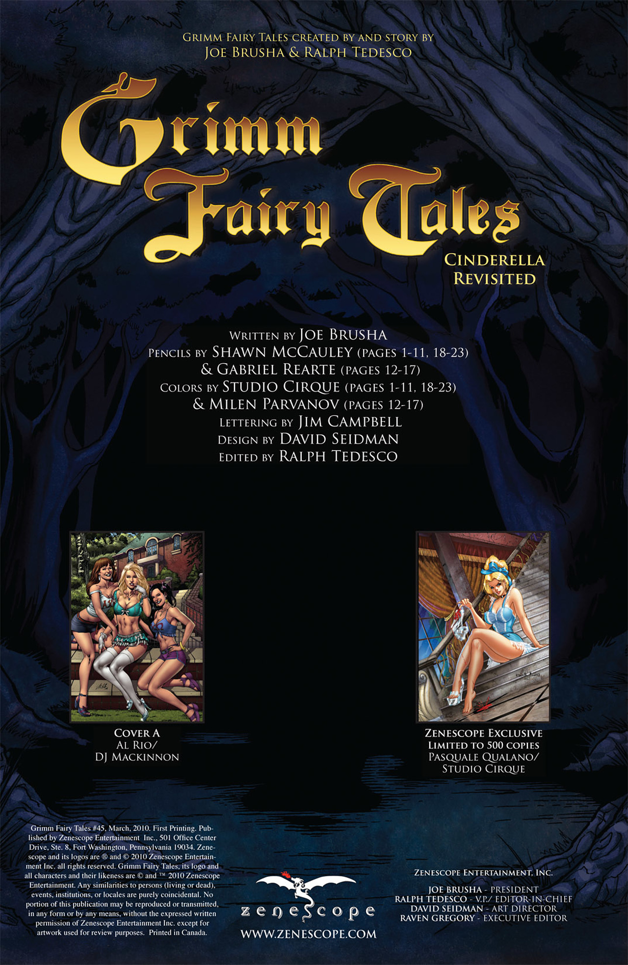 Read online Grimm Fairy Tales (2005) comic -  Issue #45 - 2