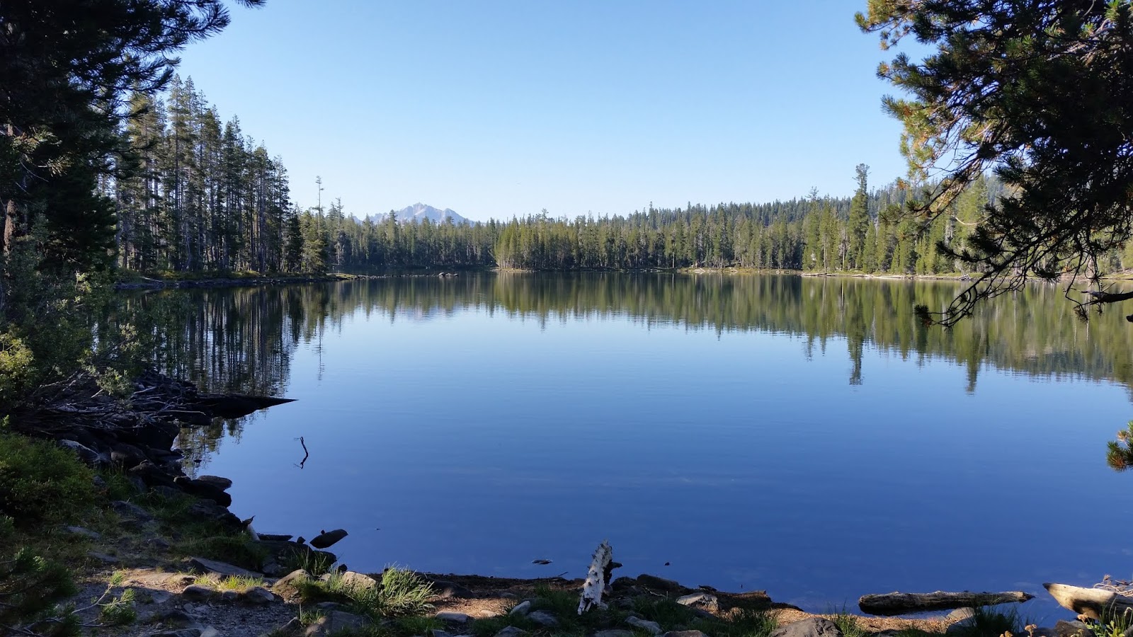 Wes' Travels to California Lakes Goose Lake Sierra County, California