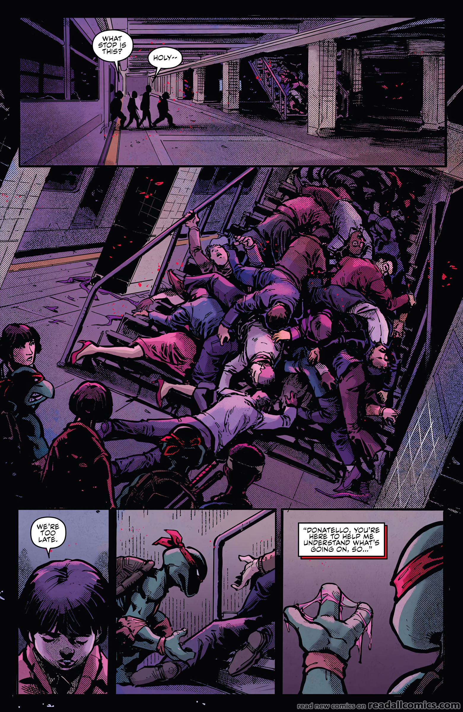 Teenage Mutant Ninja Turtles x Stranger Things chapter 3 page 16