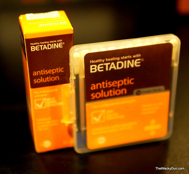 Healthy healing with Betadine 