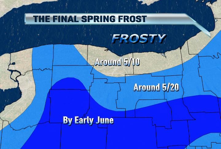 News 8 Weather Blog: STILL A CHANCE FOR FROST SOUTH