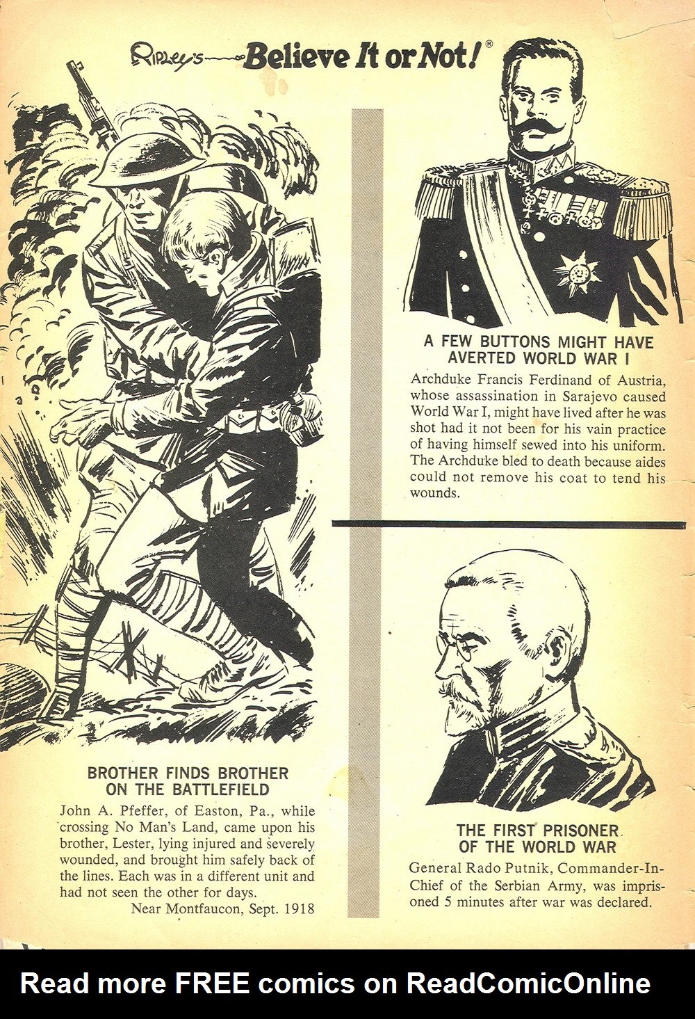 Read online Ripley's Believe it or Not! (1965) comic -  Issue #3 - 2