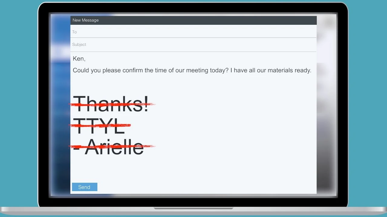 8 terrible email sign-offs everyone should avoid [video]