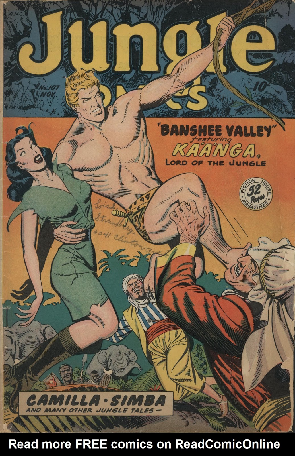 Jungle Comics (1940) issue 107 - Page 1