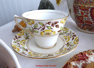 Antiques And Teacups: Tuesday Cuppa Tea Paisley Pumpkin Tea