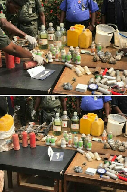  Photos: Suspected Boko haram bomb maker arrested in Edo state