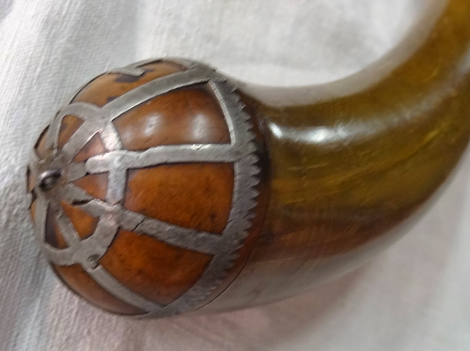 Contemporary Makers Antique Powder Horn