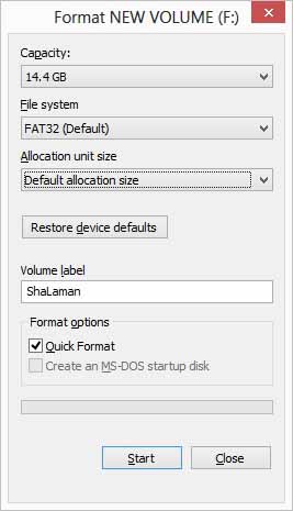Format Flashdisk Yang Tidak Terbaca Di Tape Mobil Shalaman