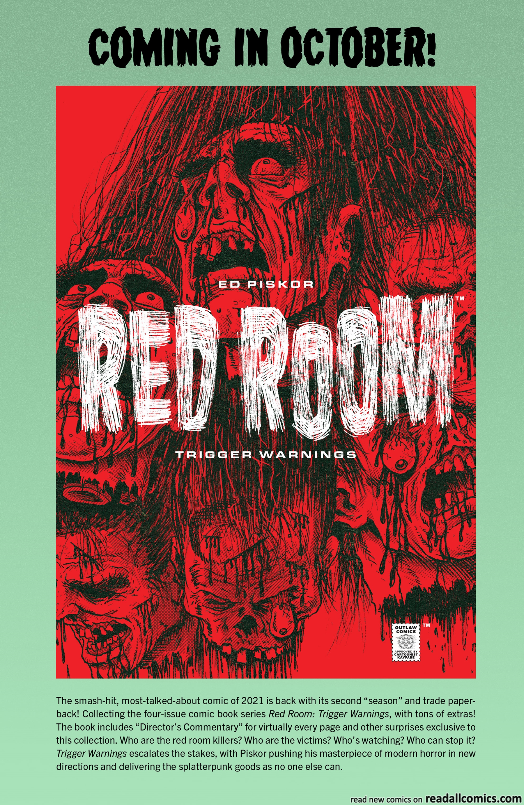 Red Room: Trigger Warnings chapter 4 page 34