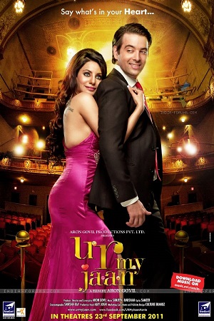 Poster Of U R My Jaan 2011 Hindi 400MB HDRip 480p Free Download Watch Online 