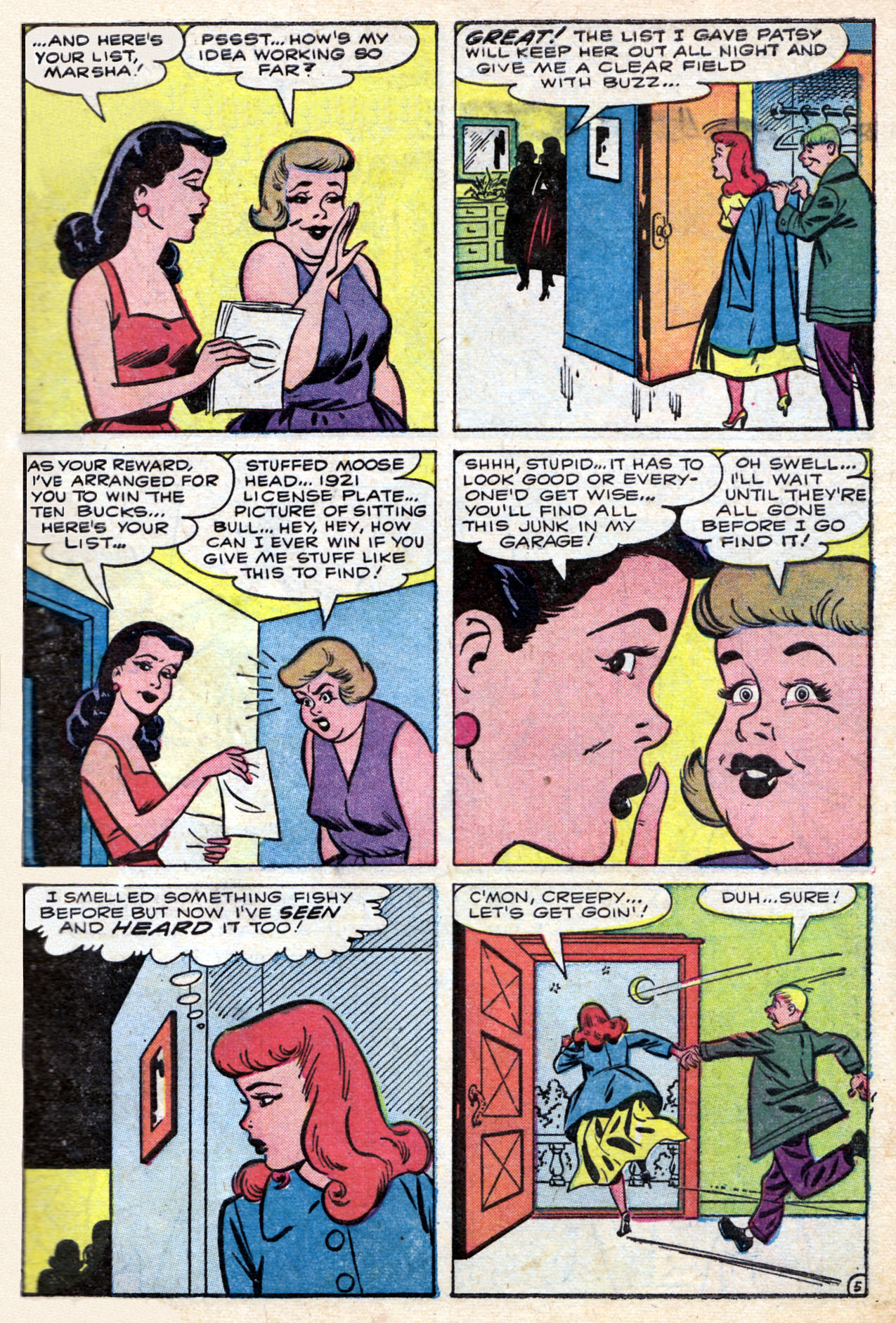 Read online Patsy and Hedy comic -  Issue #34 - 7