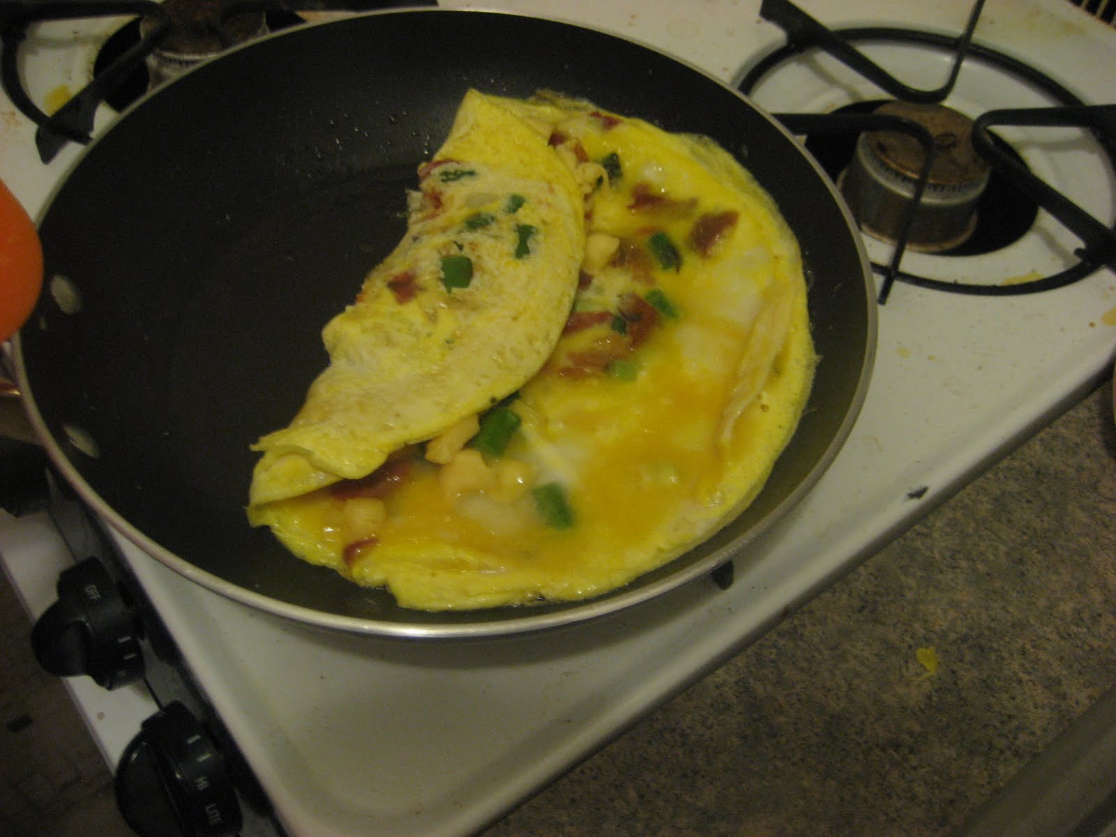 Kelly's Kitchen Duck Egg Omelet