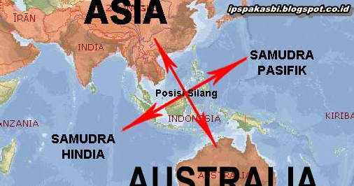 Dua Benua Yang Mengapit Indonesia Adalah