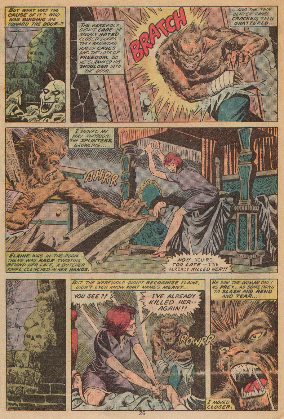 Read online Werewolf by Night (1972) comic -  Issue #35 - 18
