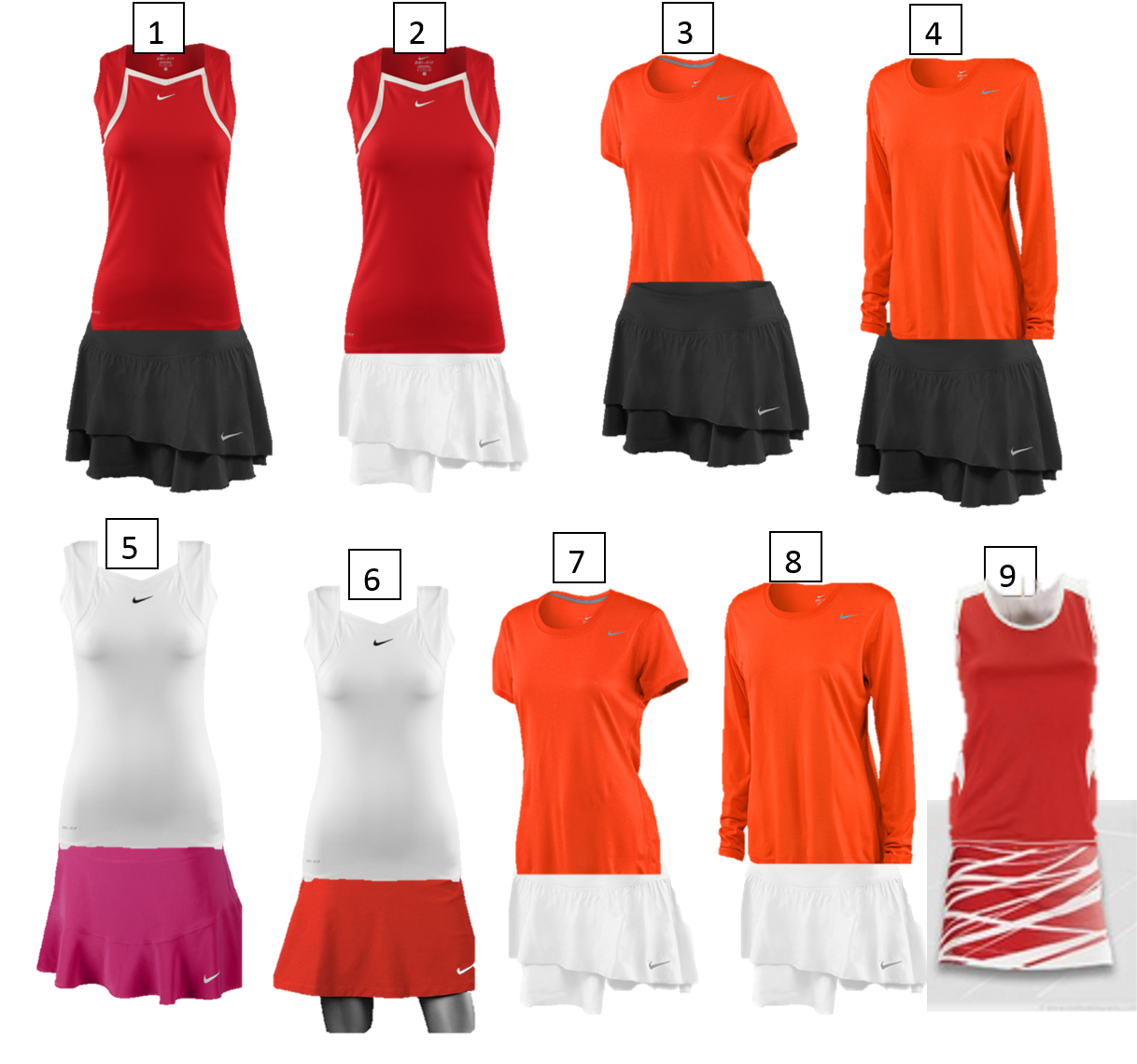 Rapid City Central Tennis Team RC Central Girls Uniforms